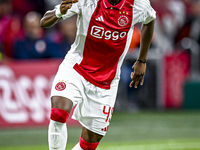 Ajax player Jaydon Banel is playing during the match Ajax vs. Vojvodina at the Johan Cruijff ArenA for the UEFA Europa League Second qualify...