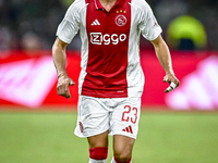 Ajax player Steven Berghuis is playing during the match Ajax vs. Vojvodina at the Johan Cruijff ArenA for the UEFA Europa League Second qual...