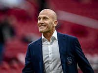 Ajax technical director Alex Kroes is attending the match between Ajax and Vojvodina at the Johan Cruijff ArenA for the UEFA Europa League S...