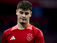 Ajax goalkeeper Charlie Setford is playing during the match Ajax vs. Vojvodina at the Johan Cruijff ArenA for the UEFA Europa League Second...