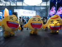 A general view is showing Passion at the Geekz Games booth at the Chinajoy Games Fair in Shanghai, China, on July 26, 2024. (