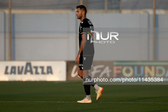 Toni Borevkovic of Vitoria SC is playing during the UEFA Europa Conference League, Second Qualifying Round, 1st Leg soccer match between Flo...