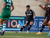 Tiago Silva of Vitoria SC is playing during the UEFA Europa Conference League, Second Qualifying Round, 1st Leg soccer match between Florian...