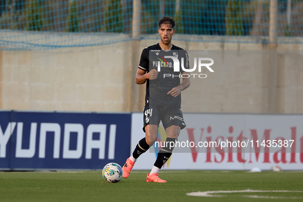 Toni Borevkovic of Vitoria SC is in action during the UEFA Europa Conference League, Second Qualifying Round, 1st Leg soccer match between F...