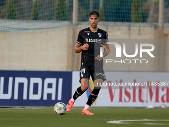 Toni Borevkovic of Vitoria SC is in action during the UEFA Europa Conference League, Second Qualifying Round, 1st Leg soccer match between F...