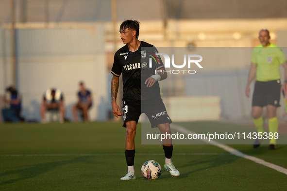 Ricardo Mangas of Vitoria SC is in action during the UEFA Europa Conference League, Second Qualifying Round, 1st Leg soccer match between Fl...