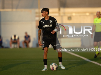 Ricardo Mangas of Vitoria SC is in action during the UEFA Europa Conference League, Second Qualifying Round, 1st Leg soccer match between Fl...