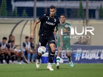 Toni Borevkovic of Vitoria SC is in action during the UEFA Europa Conference League, Second Qualifying Round, 1st Leg soccer match between F...