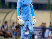 Bruno Varela, goalkeeper and captain of Vitoria SC, is playing during the UEFA Europa Conference League, Second Qualifying Round, 1st Leg so...