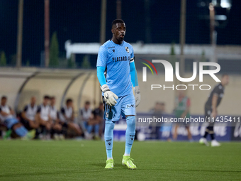 Bruno Varela, goalkeeper and captain of Vitoria SC, is playing during the UEFA Europa Conference League, Second Qualifying Round, 1st Leg so...