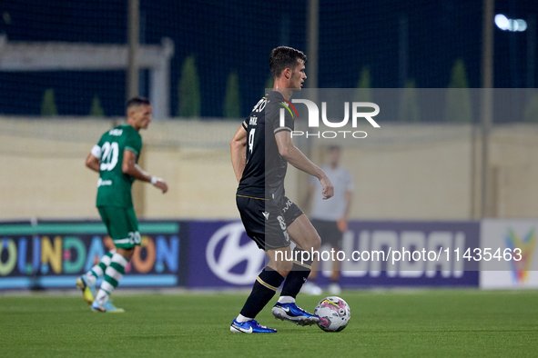 Tomas Handel of Vitoria SC is playing during the UEFA Europa Conference League, Second Qualifying Round, 1st Leg soccer match between Floria...