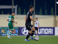 Tomas Handel of Vitoria SC is playing during the UEFA Europa Conference League, Second Qualifying Round, 1st Leg soccer match between Floria...