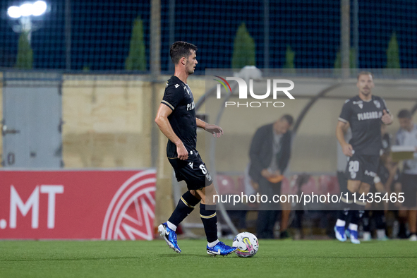 Tomas Handel of Vitoria SC is playing during the UEFA Europa Conference League, Second Qualifying Round, 1st Leg soccer match between Floria...