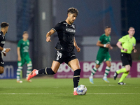 Jorge Fernandes of Vitoria SC is playing during the UEFA Europa Conference League, Second Qualifying Round, 1st Leg soccer match between Flo...