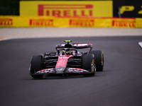 Pierre Gasly of Alpine F1 Team is driving his single-seater after the free practice of the Belgian GP, the 14th race of the Formula 1 World...