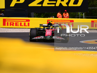 Pierre Gasly of Alpine F1 Team is driving his single-seater after the free practice of the Belgian GP, the 14th race of the Formula 1 World...