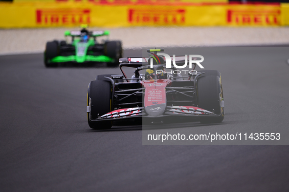 Pierre Gasly of Alpine F1 Team is driving his single-seater after the free practice of the Belgian GP, the 14th race of the Formula 1 World...