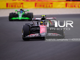 Pierre Gasly of Alpine F1 Team is driving his single-seater after the free practice of the Belgian GP, the 14th race of the Formula 1 World...