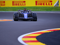 Alexander Albon of Williams F1 Team is driving his single-seater after the free practice of the Belgian GP, the 14th race of the Formula 1 W...