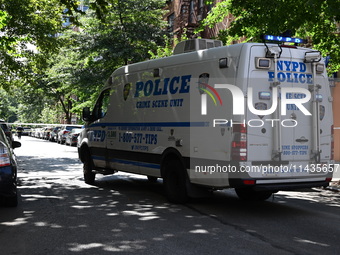 Two Women Shot In A Possible Murder-suicide Near Gracie Mansion In Manhattan, New York, United States On July 26, 2024. One Woman Was Pronou...