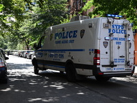 Two Women Shot In A Possible Murder-suicide Near Gracie Mansion In Manhattan, New York, United States On July 26, 2024. One Woman Was Pronou...