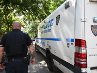 Two Women Shot In A Possible Murder-suicide Near Gracie Mansion In Manhattan, New York, United States On July 26, 2024. One Woman Was Pronou...