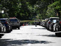 Two Women Shot In A Possible Murder-suicide Near Gracie Mansion In Manhattan, New York, United States On July 26, 2024. One Woman Was Pronou...