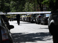 Two Women Shot In A Possible Murder-suicide Near Gracie Mansion In Manhattan, New York, United States On July 26, 2024. One Woman Was Pronou...