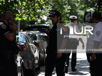 Two Women Shot In A Possible Murder-suicide Near Gracie Mansion In Manhattan, New York, United States On July 26, 2024. One Woman Was Pronou...