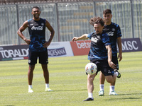 Mario Rui of Napoli is participating in day 2 of the preseason training camp of SSC Napoli at Stadio Patini in Castel di Sangro, Italy, on J...