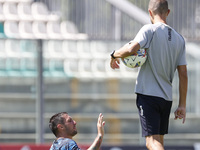 Matteo Politano of Napoli is participating in day 2 of the preseason training camp of SSC Napoli at Stadio Patini in Castel di Sangro, Italy...