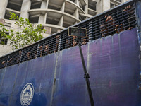 A police van is transporting protesters to the jail after their court hearing in Dhaka, Bangladesh, on July 26, 2024. The number of arrests...