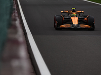 Lando Norris of McLaren during second practice ahead of the Formula 1 Belgian Grand Prix at Spa-Francorchamps in Spa, Belgium on July 26, 20...