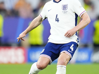 Declan Rice defensive midfield of England and Arsenal FC during the UEFA EURO 2024 semi-final match between Netherlands and England at Footb...