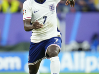 Bukayo Saka right winger of England and Arsenal FC during the UEFA EURO 2024 semi-final match between Netherlands and England at Football St...