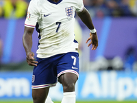 Bukayo Saka right winger of England and Arsenal FC during the UEFA EURO 2024 semi-final match between Netherlands and England at Football St...