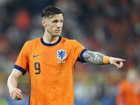 Wout Weghorst centre-forward of Netherlands and TSG 1899 Hoffenheim during the UEFA EURO 2024 semi-final match between Netherlands and Engla...