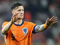 Wout Weghorst centre-forward of Netherlands and TSG 1899 Hoffenheim during the UEFA EURO 2024 semi-final match between Netherlands and Engla...