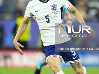 John Stones centre-back of England and Manchester City during the UEFA EURO 2024 semi-final match between Netherlands and England at Footbal...