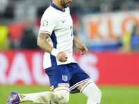 Kyle Walker right-back of England and Manchester City during the UEFA EURO 2024 semi-final match between Netherlands and England at Football...