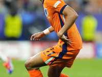 Cody Gakpo left winger of Netherlands and Liverpool FC during the UEFA EURO 2024 semi-final match between Netherlands and England at Footbal...