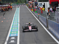 Pierre Gasly of France is driving the (10) BWT Alpine F1 Team A524 Renault during the Formula 1 Rolex Belgian Grand Prix 2024 in Francorcham...