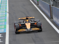 Oscar Piastri of Australia is driving the (81) McLaren F1 Team MCL38 Mercedes during the Formula 1 Rolex Belgian Grand Prix 2024 in Francorc...