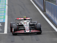 Nico Hulkenberg of Germany is driving the (27) MoneyGram Haas F1 Team VF-24 Ferrari during the Formula 1 Rolex Belgian Grand Prix 2024 in Fr...