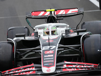 Nico Hulkenberg of Germany is driving the (27) MoneyGram Haas F1 Team VF-24 Ferrari during the Formula 1 Rolex Belgian Grand Prix 2024 in Fr...