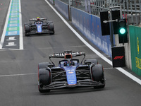 Alexander Albon of Thailand is driving the (23) Williams Racing FW46 Mercedes during the Formula 1 Rolex Belgian Grand Prix 2024 in Francorc...