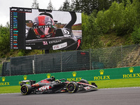 Pierre Gasly of France is driving the (10) BWT Alpine F1 Team A524 Renault during the Formula 1 Rolex Belgian Grand Prix 2024 in Francorcham...