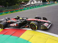 Pierre Gasly of France is driving the (10) BWT Alpine F1 Team A524 Renault during the Formula 1 Rolex Belgian Grand Prix 2024 in Francorcham...