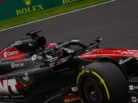 Esteban Ocon of France is driving the (31) BWT Alpine F1 Team A524 Renault during the Formula 1 Rolex Belgian Grand Prix 2024 in Francorcham...