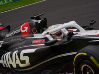 Kevin Magnussen of Denmark is driving the (20) MoneyGram Haas F1 Team VF-24 Ferrari during the Formula 1 Rolex Belgian Grand Prix 2024 in Fr...